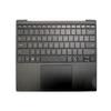 Bayjebu Parts for Dell XPS 13 9300 9310 Palmrest Keyboard Bezel US-English Backlit 13.3" 0Y75C4 Black view 1