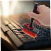 ULTECHNOVO 3pcs Static Brush for Keyboard Cleaning Portable Computer Brush Laptop Keyboard Cleaning Kit view 2