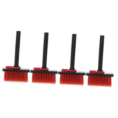 ULTECHNOVO 4pcs Laptop Brush Dust Cleaner Mini Cleaning Brush Keyboard Cleaning Gadget Cleaner Office Supplies