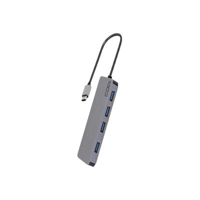 Codi A01065 5-in-1 Usb C 3.1 Hub Perp With Built-in Blue Indicator Light