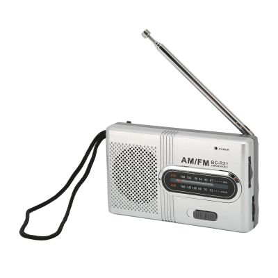 AM FM Portable Radio, Digital Pocket Radio w/ 5W Speaker Compact Transistor Radio Shortwave Radio w/ Headphone Jack for Home Indoor Outdoor, Powered by 2 AA Battery (Excluded)