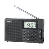 SEMIER Portable AM FM SW Bluetooth Radio with 1200mah Rechargeable Battery, Small Shortwave Radio Digital Tuning, LCD Display, Support USB and Micro SD Card, Build-in Bass Speaker and Earphone Jack view 1