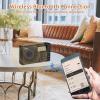 SEMIER Portable AM FM SW Bluetooth Radio with 1200mah Rechargeable Battery, Small Shortwave Radio Digital Tuning, LCD Display, Support USB and Micro SD Card, Build-in Bass Speaker and Earphone Jack view 3