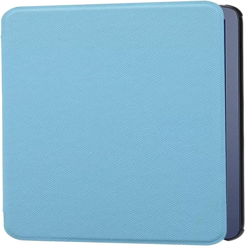 DirectNine Basics Case for Kindle Paperwhite 10th Generation 2018 Released (Model No.PQ94WIF), Slim Protective Smart Leather Cover with Auto Wake/Sleep Blue