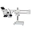 3.5X 7X 45X 90X Double Boom Stand Zoom Simul Focal Trinocular Stereo Microscope+41MP Camera Microscope For Industrial PCB Repair view 2