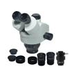 3.5X 7X 45X 90X Double Boom Stand Zoom Simul Focal Trinocular Stereo Microscope+41MP Camera Microscope For Industrial PCB Repair view 3