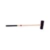AmishToyBox.com Individual Flag Croquet Mallet - 32" Handle - Polymer Head (Red) view 2