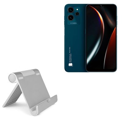 BoxWave Stand and Mount Compatible with BLU G52L - VersaView Aluminum Stand, Portable, Multi Angle Viewing Sturdy