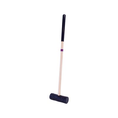 AmishToyBox.com Individual Flag Croquet Mallet - 32" Handle - Polymer Head (Purple)