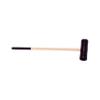 AmishToyBox.com Individual Flag Croquet Mallet - 32" Handle - Polymer Head (Yellow) view 4