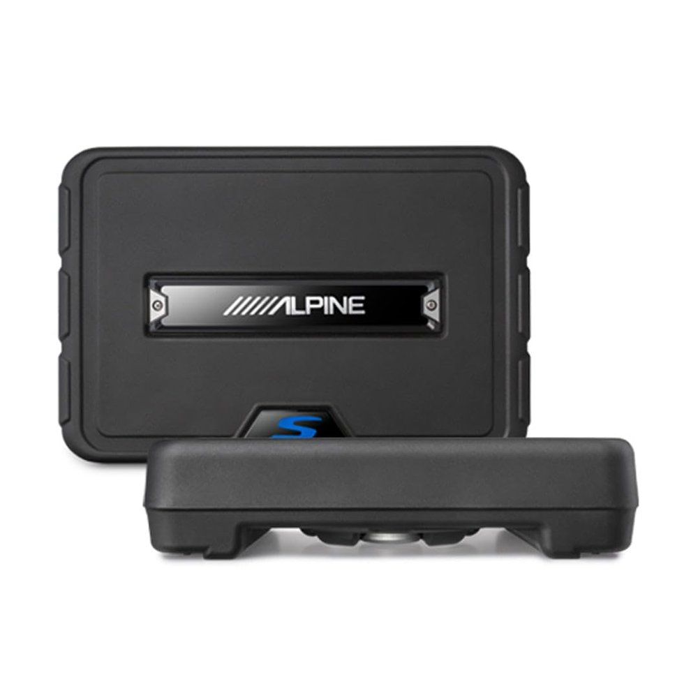 Alpine SS-SB10 Single 10 S-Series Shallow Preloaded Subwoofer Enclosure