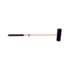 AmishToyBox.com Individual Flag Croquet Mallet - 32" Handle - Polymer Head (Green) view 4