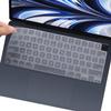 Keyboard Cover for M5-M2 MacBook Air 15" A3448 A2941 A3114 A3241, Air 13.6" A3449 A2681 A3113 A3240, Pro 14" 16" (M5 M4 M3) Pro/Max Chip A3426 A3427 A3428 A3429 A3434 A2918 A2991 A2992US Layout-Clear view 1