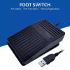 MOUDOAUER One Key USB Single Foot Switch Control, Programmable Computer Keyboard Action Pedal for Keyboard Mouse PC view 2