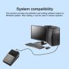 MOUDOAUER One Key USB Single Foot Switch Control, Programmable Computer Keyboard Action Pedal for Keyboard Mouse PC view 3