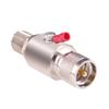 Yuelulala 1pc Coaxial Lightning Arrestor UHF Lighting Protection Device UHF Male to Female Connector PL259 to SO239(L10) view 2