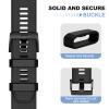 OVERSTEP Compatible with Garmin Fenix 5 Watch Band/Fenix 7 Band, 22mm Soft Silicone Replacement Strap for Fnix 5 Plus/Fenix 6/Fenix 6 Pro/Fenix 7 Pro/Approach S60/S62 Smart Watch view 4