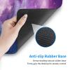 Mouse Pads 31.5"X12" Gaming Extended Blue Purple Galaxy Nebula Mouse Mat for Dorm Home Office Work Pc Laptop Non-Slip Rubber Base Large Mousepad Computer Keyboard Desktop Desk Gift for Men Women Girls view 3