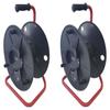 Audio2000'S ADC271C2 Two-Pack (2 Pieces) Deluxe Portable Cable Reels/Cord Reels, Total Capacity: up to 1440 feet of 6mm Cable/Cord (Capacity of Each Cable Reel: up to 720 feet of 6mm Cable/Cord) view 1