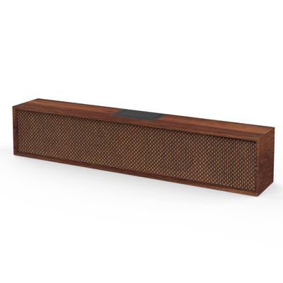Computer Speakers, Wood Wireless Sound Bar Speaker for Desktop, PC Speaker with Bluetooth 5.3 & Wired USB Connection for Monitor, Laptop, Tablets, Cellphone