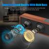 Computer Speakers, Wood Wireless Sound Bar Speaker for Desktop, PC Speaker with Bluetooth 5.3 & Wired USB Connection for Monitor, Laptop, Tablets, Cellphone view 3
