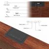 Computer Speakers, Wood Wireless Sound Bar Speaker for Desktop, PC Speaker with Bluetooth 5.3 & Wired USB Connection for Monitor, Laptop, Tablets, Cellphone view 4
