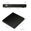 MOOKEENONE USB 2.0 External DVD Drive, USB 2.0 DVD Player or Laptop, Portable Disk Drive CD ROMUltra Slim Portable DVD Writer Drive view 3