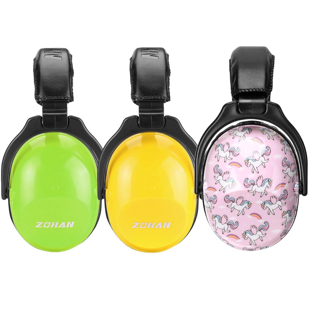 ZOHAN Kids Ear Protection 3 Pack,Kids Noise Canceling Headphone for Concerts, Monster Truck, Fireworks