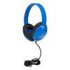 Egghead Heavy-Duty Kids' Headphones w/Tangle-Free Fabric Cord (Pack of 10) Blue, 3.5 mm Plug & Heavy-Duty Kids' Headphone w/Tangle-Free Fabric Cord (Pack of 10) view 2