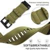 Abanen Rugged Nylon Watch Bands for Garmin Fenix 7X / Fenix 6X / Fenix 5X/Enduro 2, Quick Fit 26mm Adjustable Woven Nylon Sports Wrist Strap with Stainless Steel Clasp for Tactix 7 Pro, epix Pro 51mm view 3