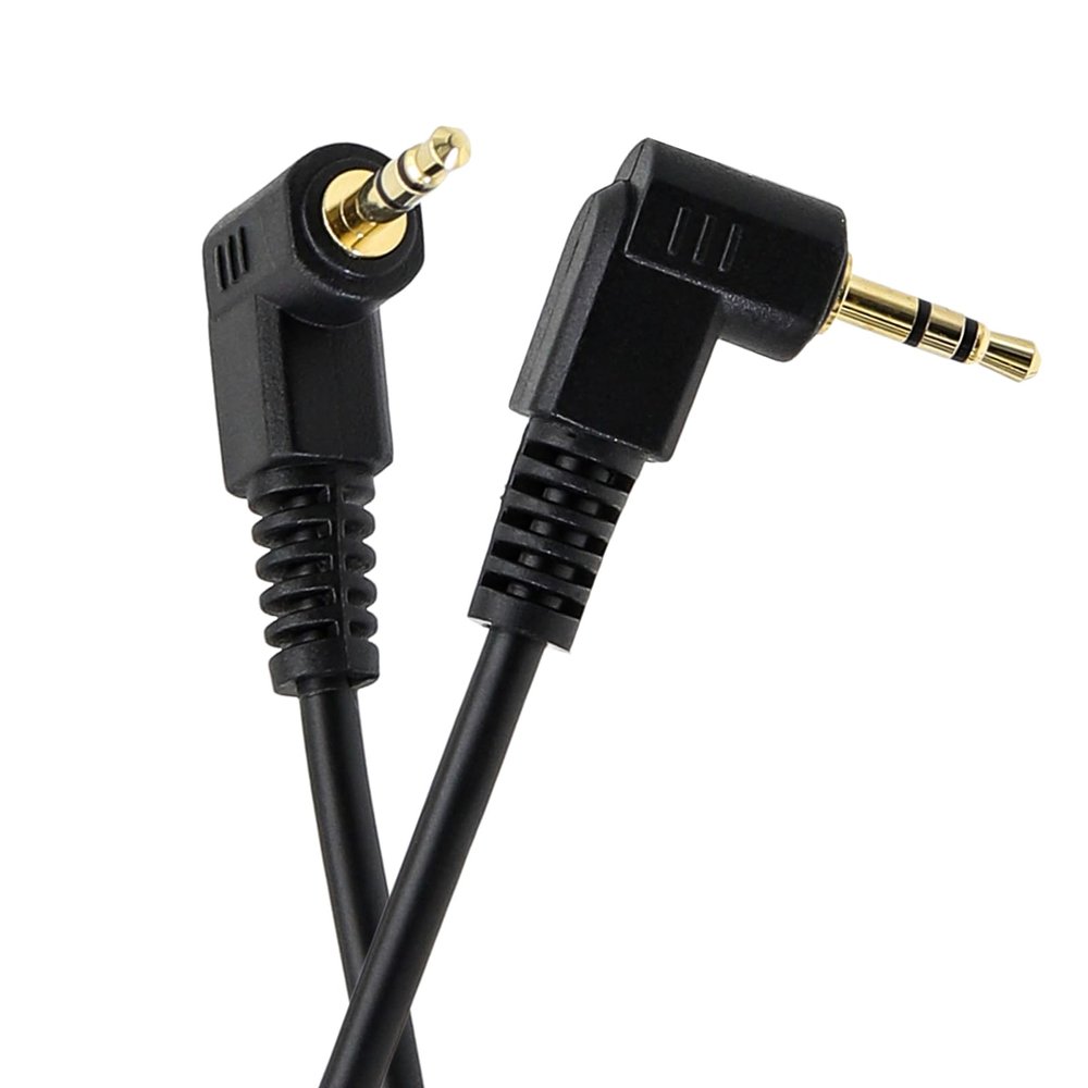 LingoFoto 2.5MM 1C C1 Shutter Release Cable 2.5MM/1C Replace for Canon 1100D/700D/G12/G15 LC7261 (Cable 2.5MM/1C)