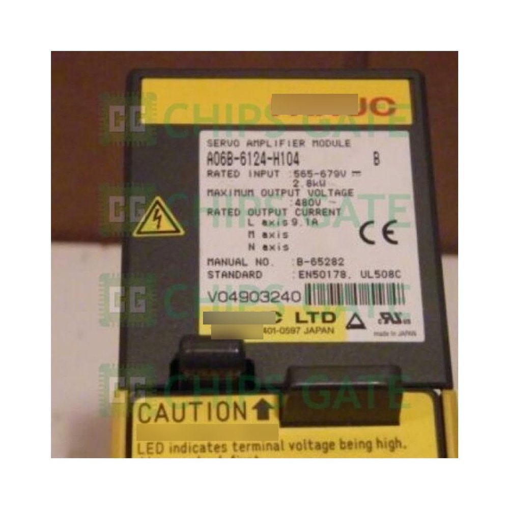 1PCS New A06B-6124-H104 Servo Amplifier Fast Ship