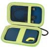 SSD Case for SanDisk Extreme Portable SSD & Extreme PRO, Hard Shell Protective Storage Bag with Carabiner, Fits 1TB 2TB 4TB 8TB External Solid State Drive for Business Travel (Green) view 1
