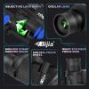 BIJIA 12 x 25 Compact Binoculars for Adults and Kids, Easy Focus Small Binoculars with BAK4 Prism, Large Eyepiece, Waterproof, Low Light Vision for Travel, Hiking, Bird Watching, Hunting, Concerts view 2