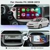 8-Core 4+64G Android Car Stereo for Honda Fit 2008-2013 with Wireless Carplay 10.1 Touchscreen Car Radio with GPS Navigation, WiFi, Android Auto, DSP, FM/RDS Radio, Bluetooth 5.0, Backup Camera view 2