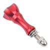 NovelGoal Helmet Fixed Mount Adapter Compatible with Go-pro Hero 10 9 8 7 Action Camera Riding Racing Diving Climbing Accessories (Red Set) view 3