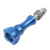 NovelGoal Helmet Fixed Mount Adapter Compatible with Go-pro Hero 10 9 8 7 Action Camera Riding Racing Diving Climbing Accessories (Blue Set) view 3