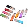 100pcs 32GB Custom Wooden Swivel USB Flash Drive with Personal Logo/Brand Printed, Customized Thumb Drive for Promotion, Personalized USB Stick view 2