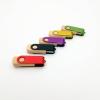 100pcs 32GB Custom Wooden Swivel USB Flash Drive with Personal Logo/Brand Printed, Customized Thumb Drive for Promotion, Personalized USB Stick view 4