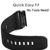 Abanen Upgraded Quick Fit 22mm Nylon Watch Bands for Garmin Fenix 7 / Fenix 6 / Fenix 5 / EPIX 2, Adjustable Woven Nylon Webbing Sports Wrist Strap with Stainless Steel Clasp for Forerunner 955, MARQ view 3