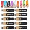 25pcs 2GB Custom Wooden Swivel USB Flash Drive with Personal Logo/Brand Printed, Customized Thumb Drive for Promotion, Personalized USB Stick view 3