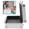 Alipis Capacity Medicine Storage Box Lock Multifunctional Tool Organizer for Home Office School Emergency Use Cosmetic Case for and Convenient Carrying view 3