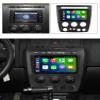 4+64GB 8-Core 9" Car Radio Stereo for Hummer H3 2005 2006 2007 2008 2009 2010 Dash Kit, Android 12 GPS Navigation Multimedia Player with Car-Play Android Auto view 2