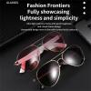 CatXQ Smart Bluetooth Audio Sunglasses with Fast Charging | Play Music and Make Phone Calls | Fashion Sunglasses for Men & Women Drive Cycling Camp Travel Sunbathing - Yellow view 3