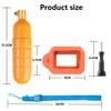 Floaty Case for GoPro Hero 13/12/11/10/9 Protective Floating Housing Frame with Handle Grip Ultra-Buoyant Foam Cover for Snorkeling Surfing view 3