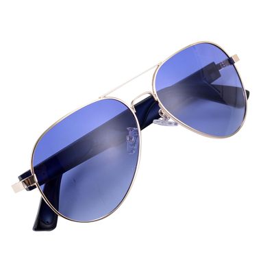 CatXQ Smart Bluetooth Audio Sunglasses with Fast Charging | Play Music and Make Phone Calls | Fashion Sunglasses for Men & Women Drive Cycling Camp Travel Sunbathing - Blue
