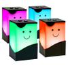 ZOCI VOCI Telepathy Friendship Lamps | Send Color Messages Live - No Subscription Long Distance Lamps, Wi-fi Enabled Touch Lights | Long Distance Relationship Gifts (Light Only, Set of 4) view 1