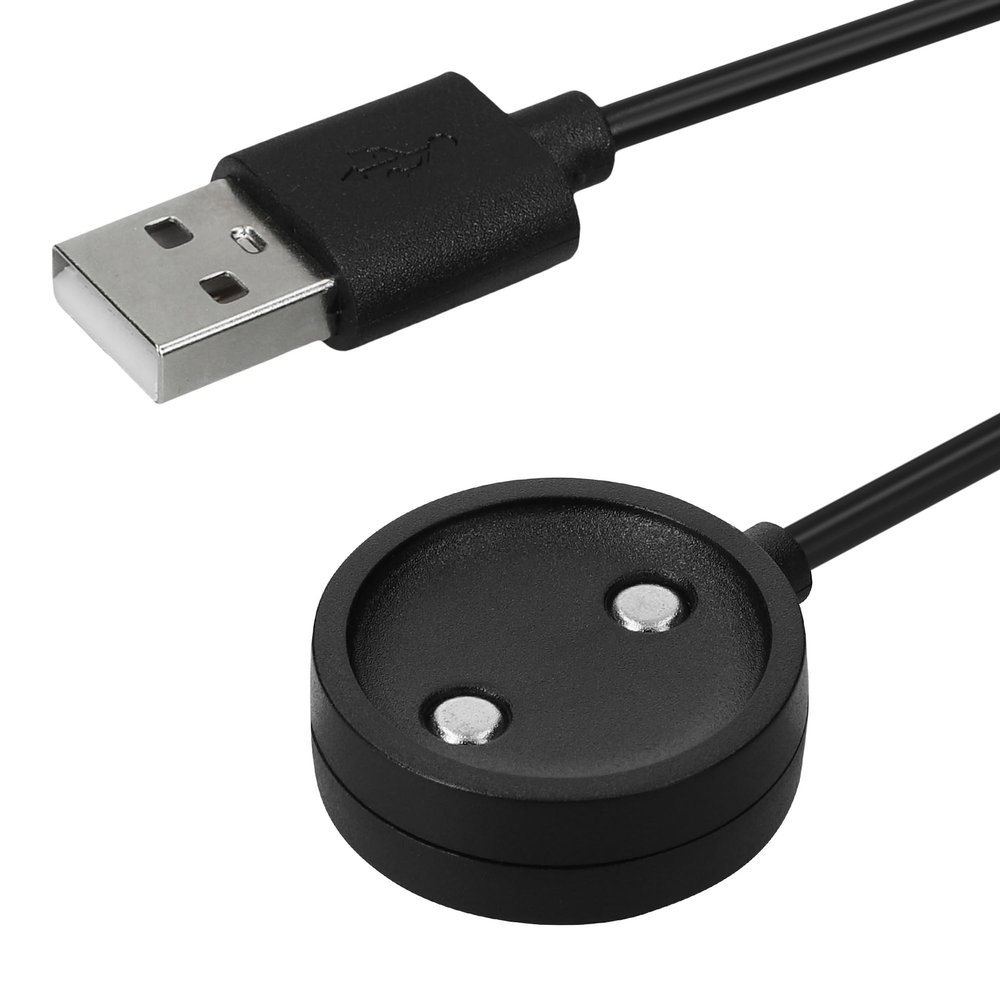 kwmobile USB Cable Charger Compatible with Suunto Vertical/Race S/Ocean Cable - Charging Chord for Smart Watch - Black
