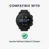 kwmobile USB Cable Charger Compatible with Suunto Vertical/Race S/Ocean Cable - Charging Chord for Smart Watch - Black view 2