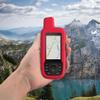 kwmobile Case Compatible with Garmin GPSMAP 66i / GPSMAP 67i - GPS Handset Navigation System Soft Silicone Skin Protective Cover - Red view 2